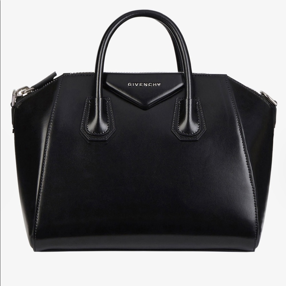 Givenchy LARGE Antigona Tote Black Shiny Leather RARE
